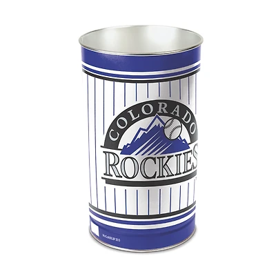WinCraft Colorado Rockies 15'' Tapered Wastebasket