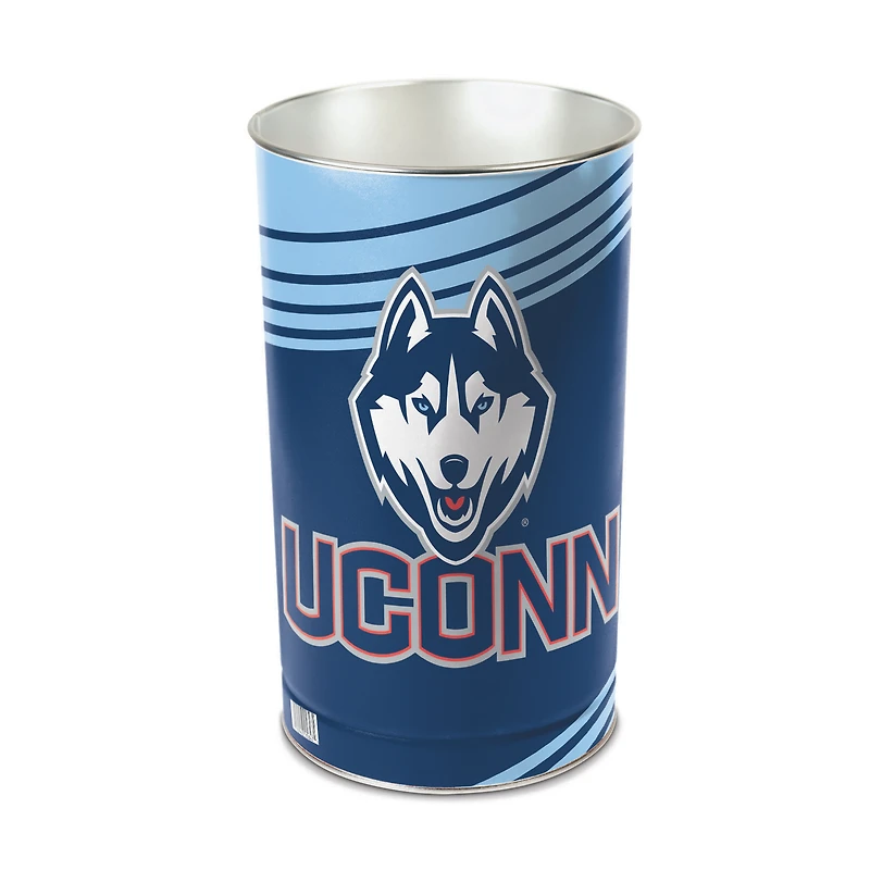 WinCraft UConn Huskies 15'' Tapered Wastebasket