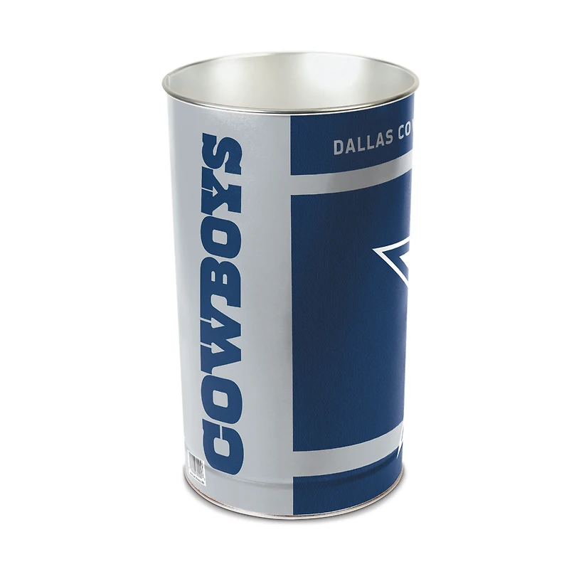 WinCraft Dallas Cowboys 15'' Tapered Wastebasket