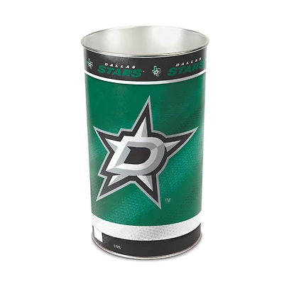 WinCraft Dallas Stars 15'' Tapered Wastebasket