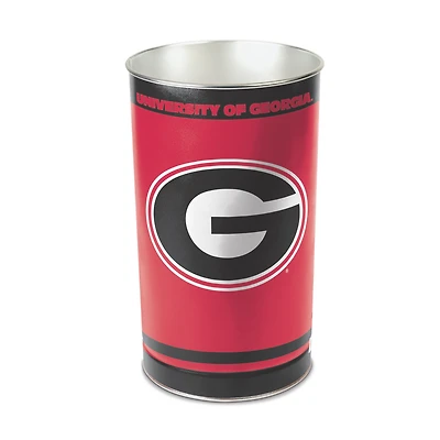 WinCraft Georgia Bulldogs 15'' Tapered Wastebasket
