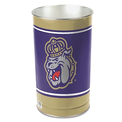 WinCraft James Madison Dukes 15'' Tapered Wastebasket