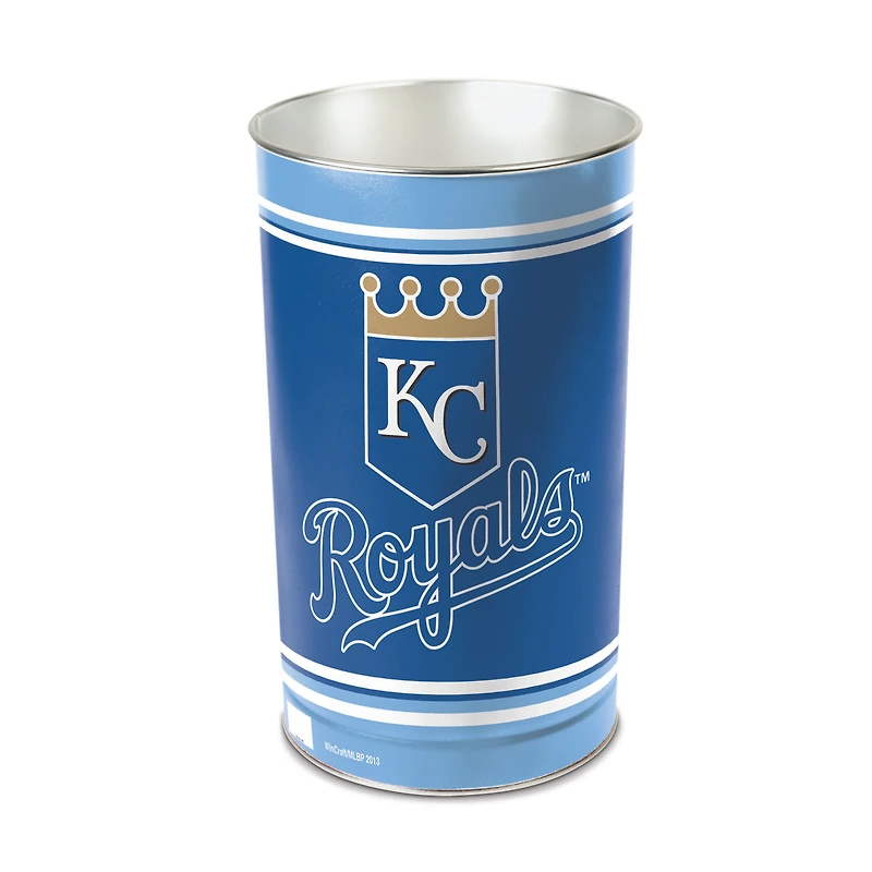 WinCraft Kansas City Royals 15'' Tapered Wastebasket