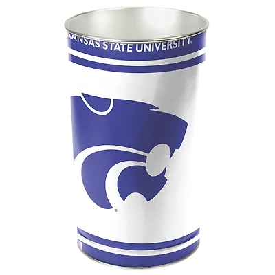 WinCraft Kansas State Wildcats 15'' Tapered Wastebasket