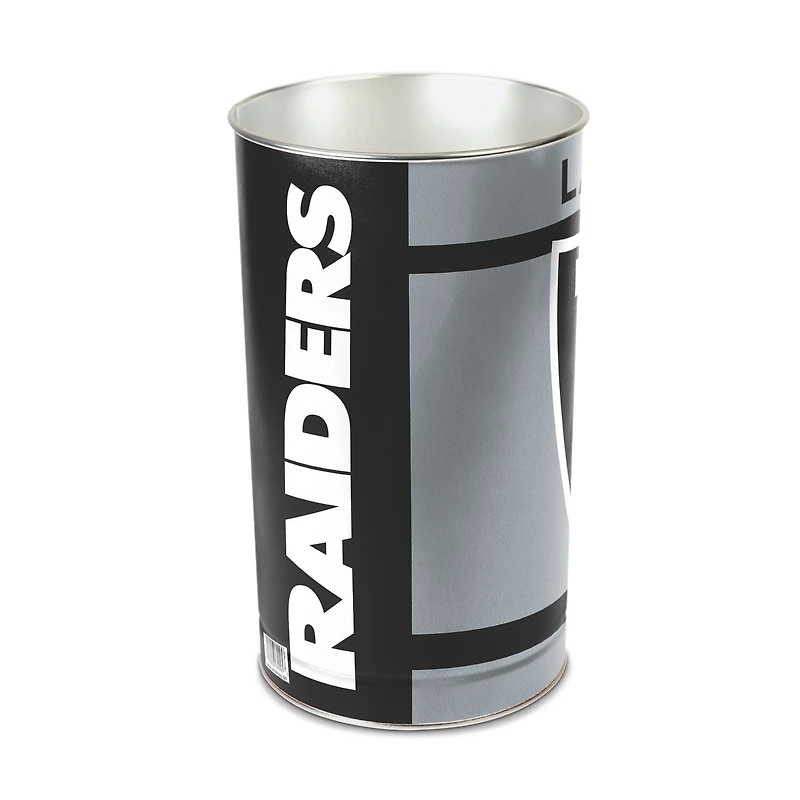 WinCraft Las Vegas Raiders 15'' Tapered Wastebasket