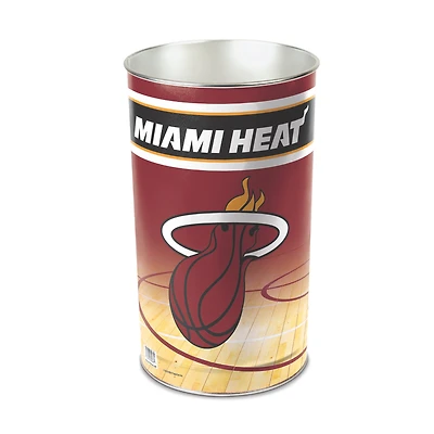 WinCraft Miami Heat 15'' Tapered Wastebasket