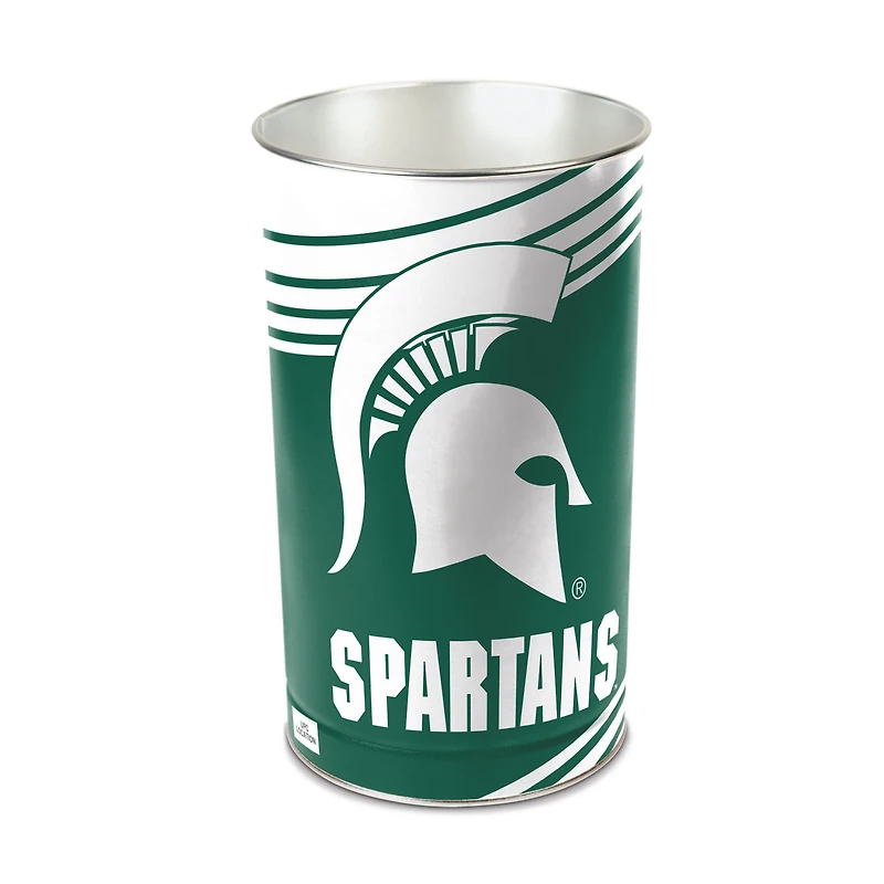 WinCraft Michigan State Spartans 15'' Tapered Wastebasket