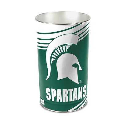 WinCraft Michigan State Spartans 15'' Tapered Wastebasket