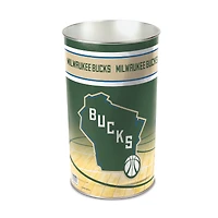 WinCraft Milwaukee Bucks 15'' Tapered Wastebasket