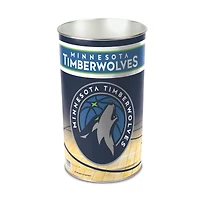 WinCraft Minnesota Timberwolves 15'' Tapered Wastebasket