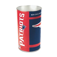WinCraft New England Patriots 15'' Tapered Wastebasket