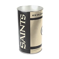 WinCraft New Orleans Saints 15'' Tapered Wastebasket