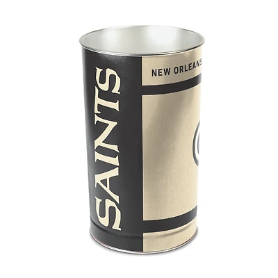 WinCraft New Orleans Saints 15'' Tapered Wastebasket