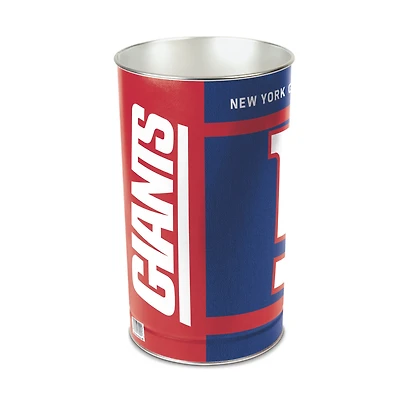 WinCraft New York Giants 15'' Tapered Wastebasket