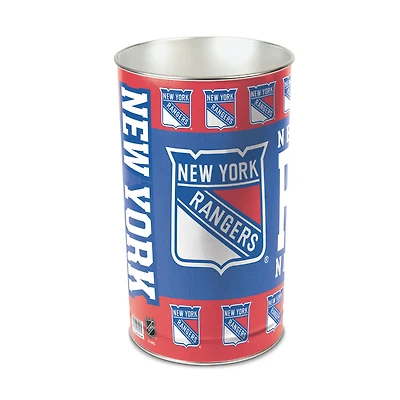 WinCraft New York Rangers 15'' Tapered Wastebasket