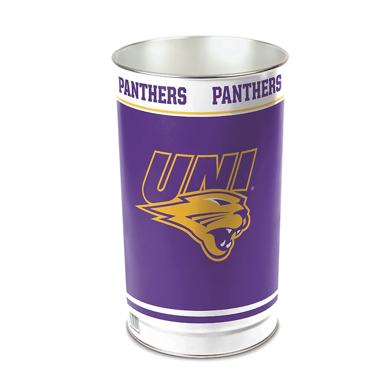 WinCraft Northern Iowa Panthers 15'' Tapered Wastebasket