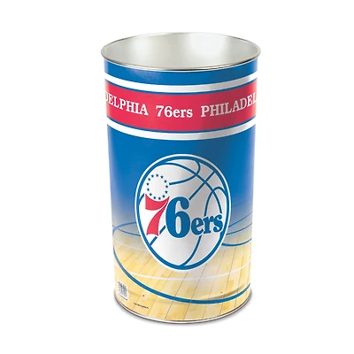 WinCraft Philadelphia 76ers 15'' Tapered Wastebasket