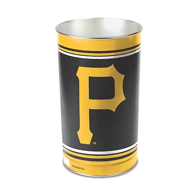 WinCraft Pittsburgh Pirates 15'' Tapered Wastebasket