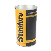 WinCraft Pittsburgh Steelers 15'' Tapered Wastebasket