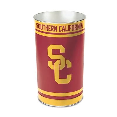 WinCraft USC Trojans 15'' Tapered Wastebasket