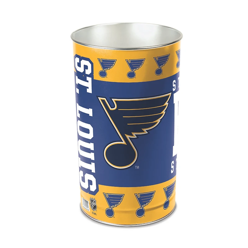 WinCraft St. Louis Blues 15'' Tapered Wastebasket
