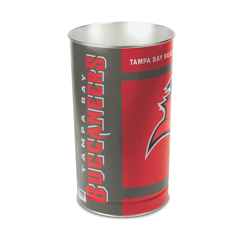 WinCraft Tampa Bay Buccaneers 15'' Tapered Wastebasket