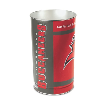 WinCraft Tampa Bay Buccaneers 15'' Tapered Wastebasket