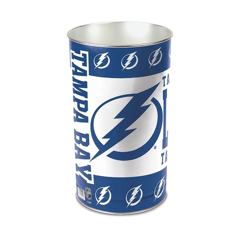 WinCraft Tampa Bay Lightning 15'' Tapered Wastebasket