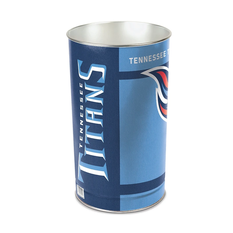 WinCraft Tennessee Titans 15'' Tapered Wastebasket