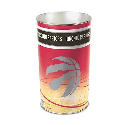 WinCraft Toronto Raptors 15'' Tapered Wastebasket