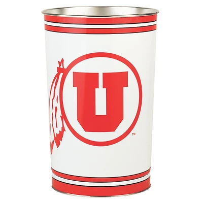 WinCraft Utah Utes 15'' Tapered Wastebasket