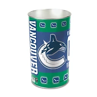 WinCraft Vancouver Canucks 15'' Tapered Wastebasket