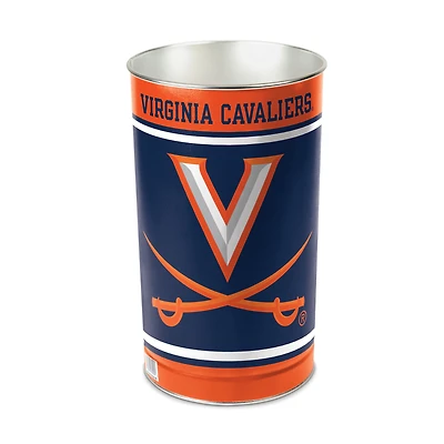 WinCraft Virginia Cavaliers 15'' Tapered Wastebasket
