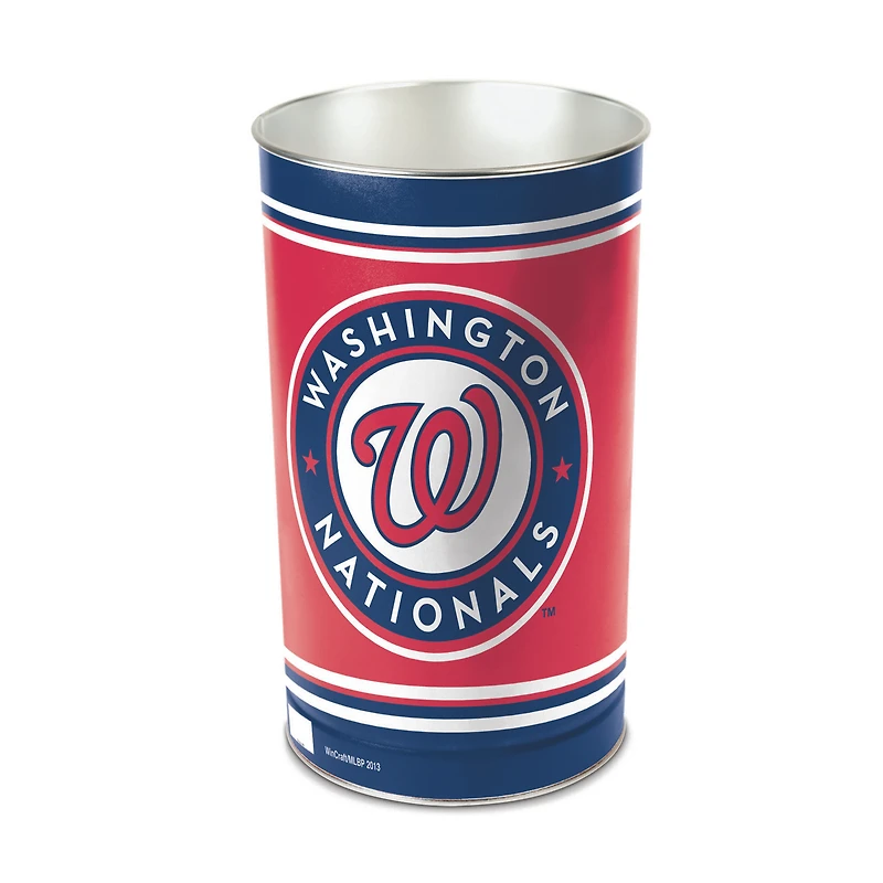 WinCraft Washington Nationals 15'' Tapered Wastebasket