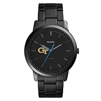 Fossil Georgia Tech Yellow Jackets The Minimalist Slim Stainless Steel Watch
