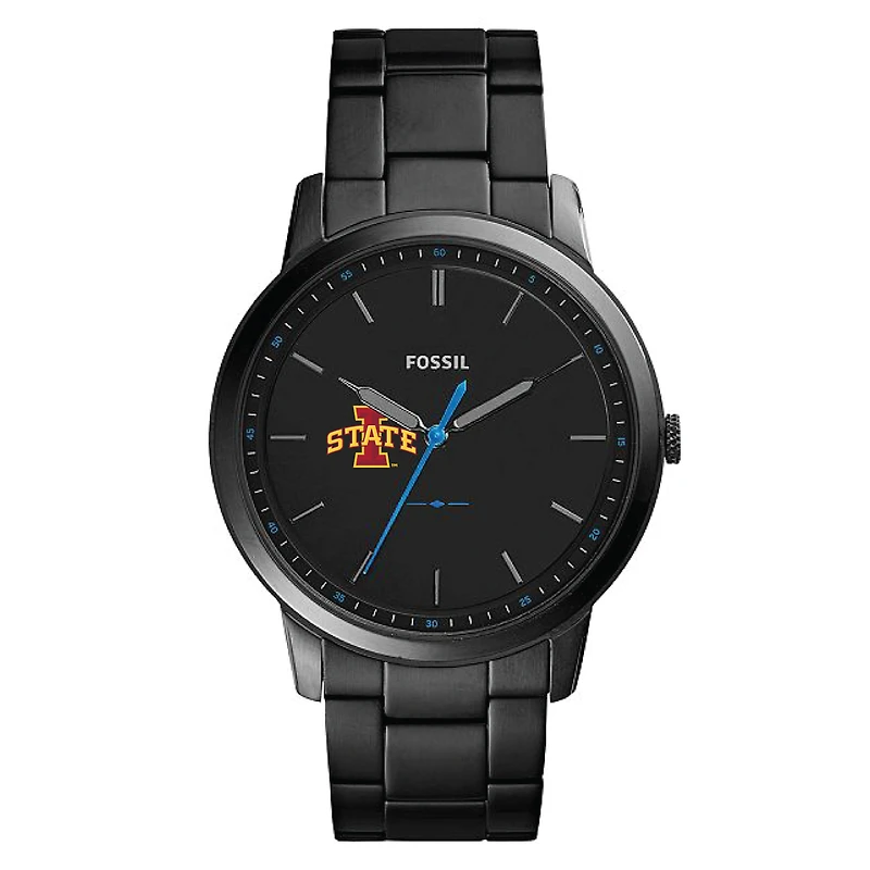 Fossil Iowa State Cyclones The Minimalist Slim Stainless Steel Watch