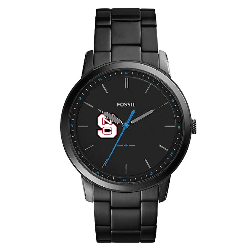 Fossil NC State Wolfpack The Minimalist Slim Stainless Steel Watch
