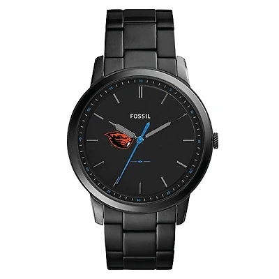 Fossil Oregon State Beavers The Minimalist Slim Stainless Steel Watch