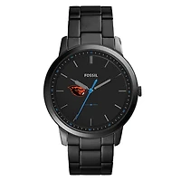 Fossil Oregon State Beavers The Minimalist Slim Stainless Steel Watch