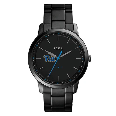 Fossil Pitt Panthers The Minimalist Slim Stainless Steel Watch