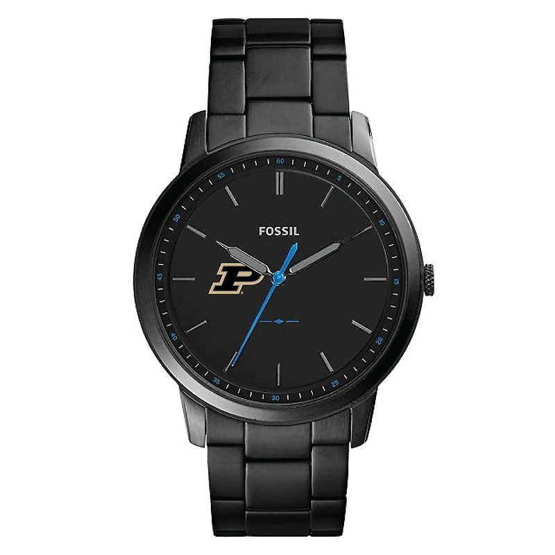 Fossil Purdue Boilermakers The Minimalist Slim Stainless Steel Watch