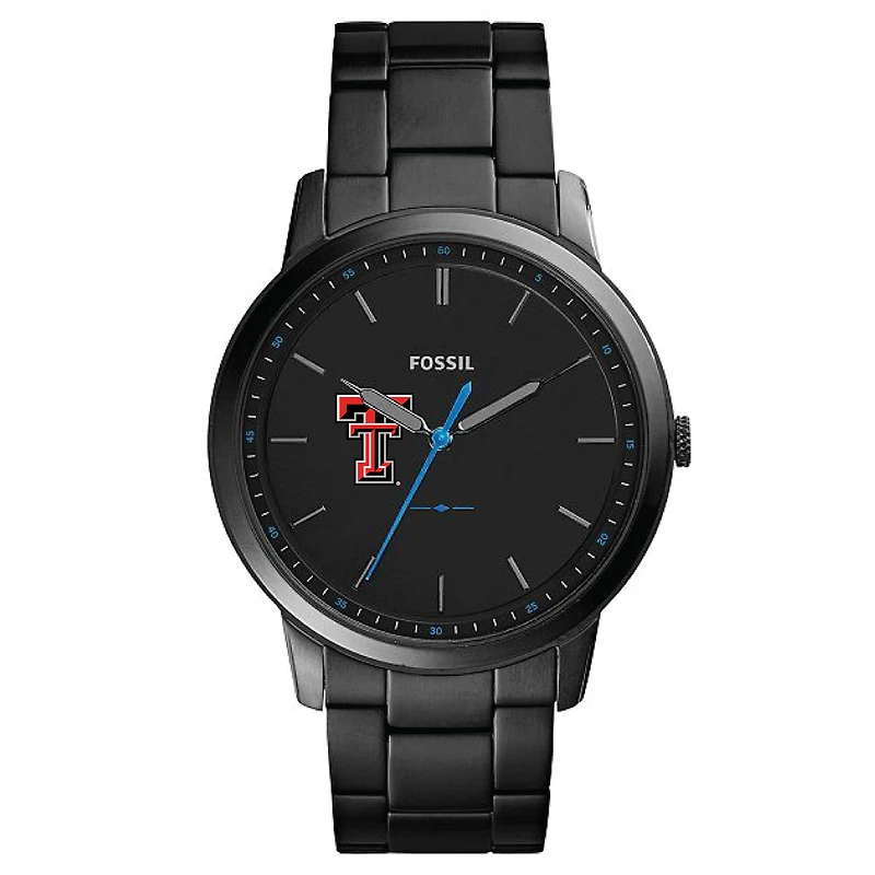Fossil Texas Tech Red Raiders The Minimalist Slim Stainless Steel Watch