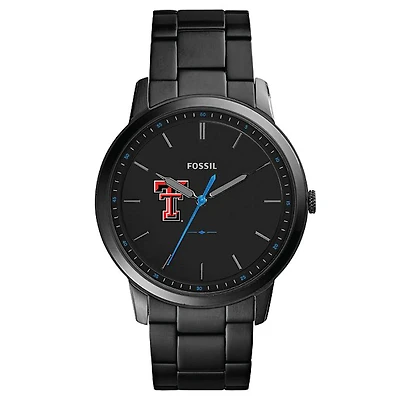 Fossil Texas Tech Red Raiders The Minimalist Slim Stainless Steel Watch