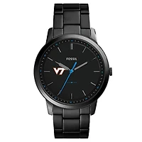 Fossil Virginia Tech Hokies The Minimalist Slim Stainless Steel Watch