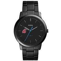 Fossil Washington State Cougars The Minimalist Slim Stainless Steel Watch