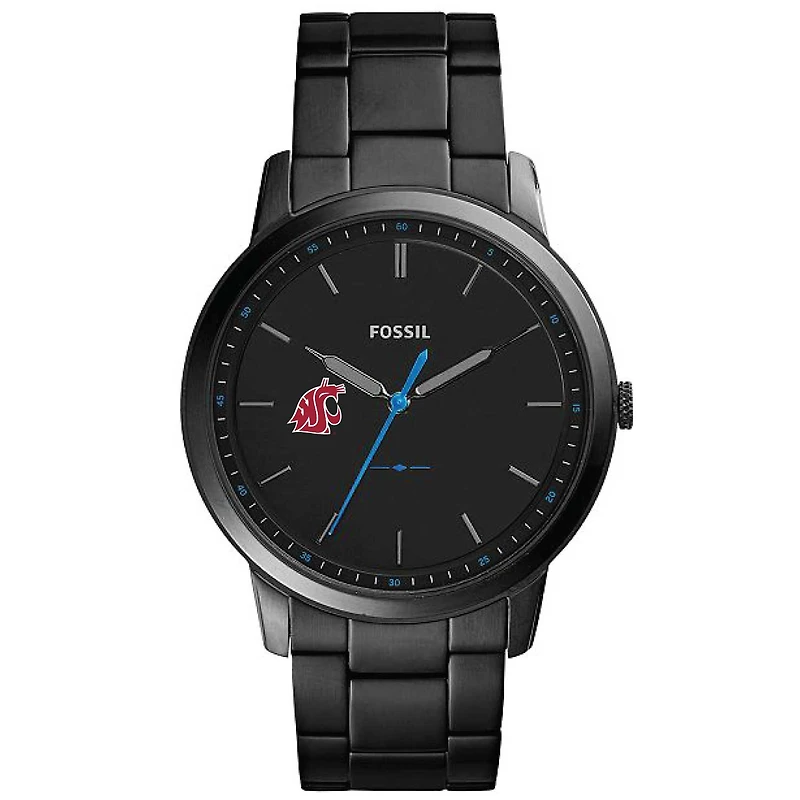 Fossil Washington State Cougars The Minimalist Slim Stainless Steel Watch