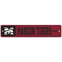 WinCraft Morehouse Maroon Tigers 3.75'' x 19'' Street Sign