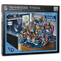 Tennessee Titans Purebred Fans 18'' x 24'' A Real Nailbiter 500-Piece Puzzle