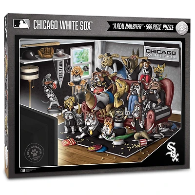 Chicago White Sox Purebred Fans 18'' x 24'' A Real Nailbiter 500-Piece Puzzle