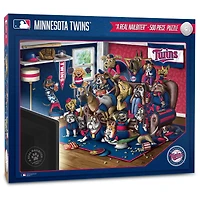 Minnesota Twins Purebred Fans 18'' x 24'' A Real Nailbiter 500-Piece Puzzle